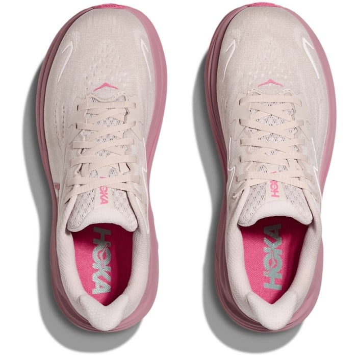 Hoka Clifton 10 - Womens Running Shoes - Rose Cream/Dried Rose