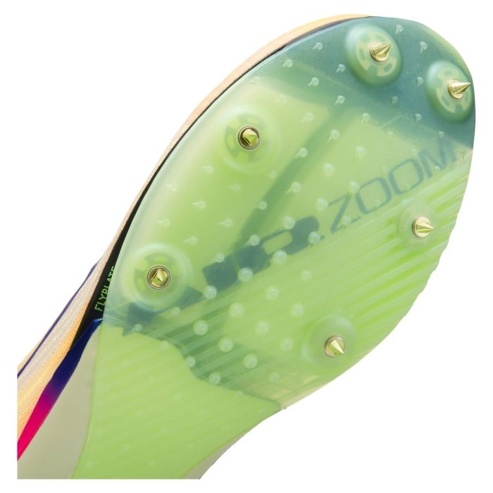 Nike Air Zoom Maxfly 2 - Unisex Track Sprint Spikes - Citron Pulse/Indigo Burst/Volt Ice