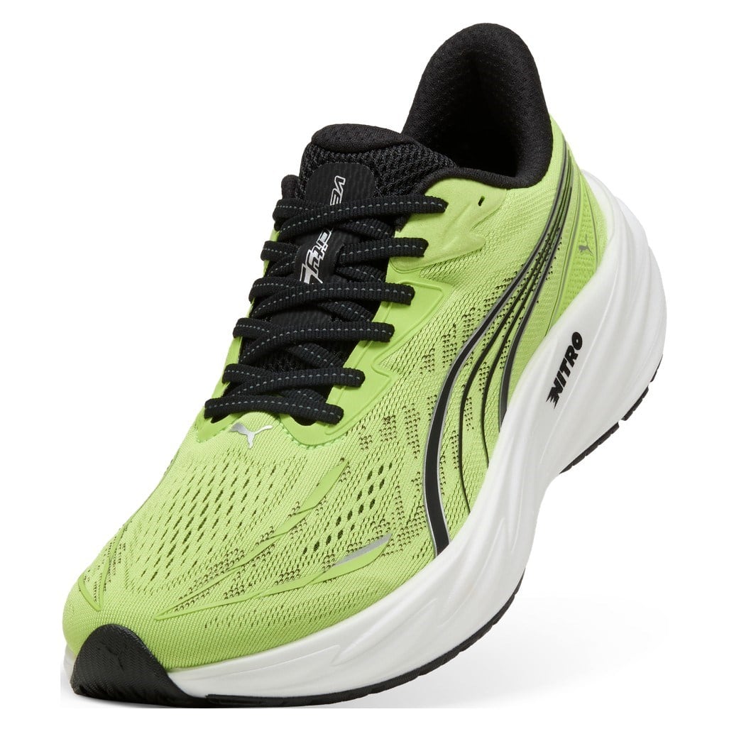 Puma Velocity Nitro 5 - Mens Running Shoes - Sunny Lime/Moody Gray - image 4