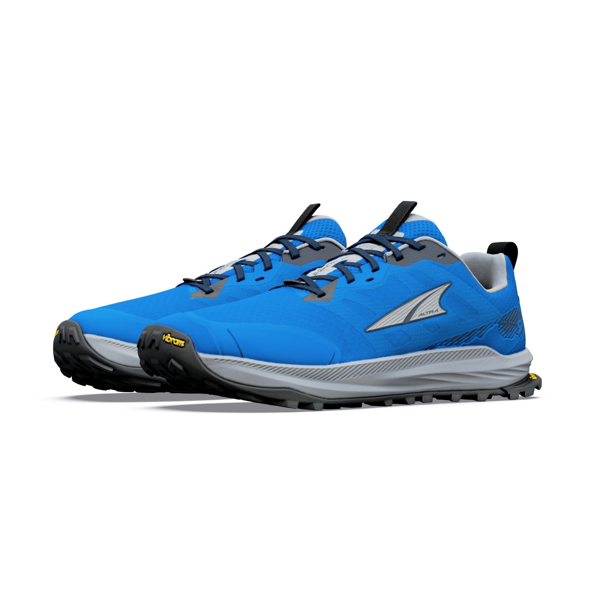 Altra Lone Peak 9+ - Mens Trail Running Shoes - Victoria Blue/Ultimate Gray/Black - image 2