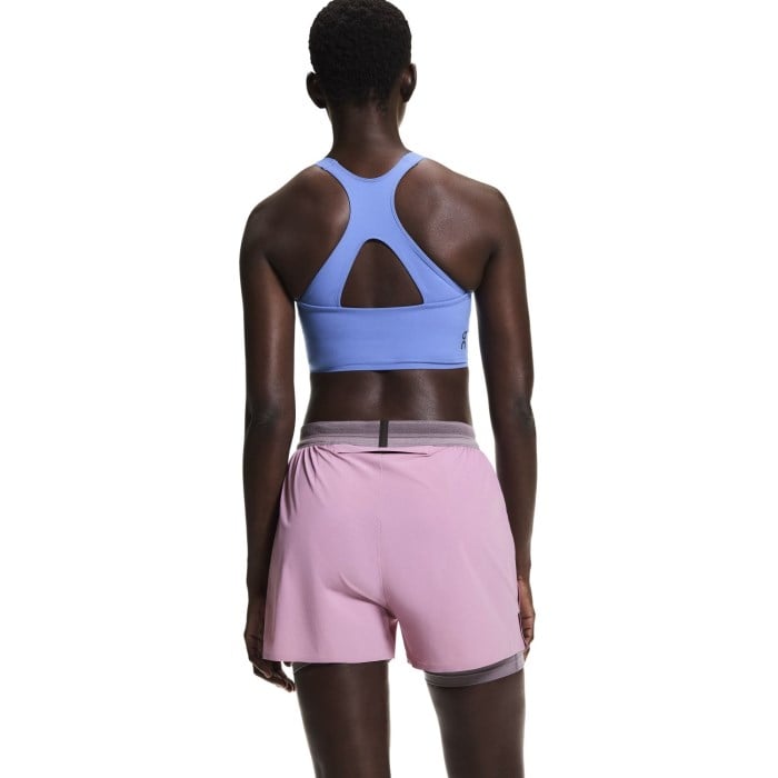 On Performance Womens 3 Inch 2-In-1 Running Shorts - Sakura Derberry