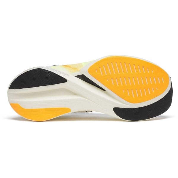 Saucony Endorphin Elite 2 - Unisex Racing Shoes - White/Peel