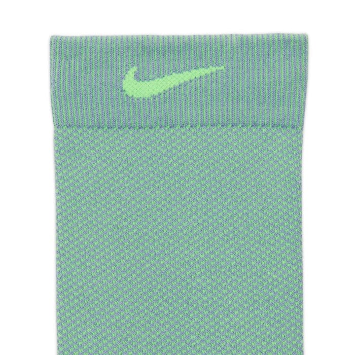 Nike Running Lightweight Crew Socks - Volt/Bright Cactus/Black/Bright Cactus
