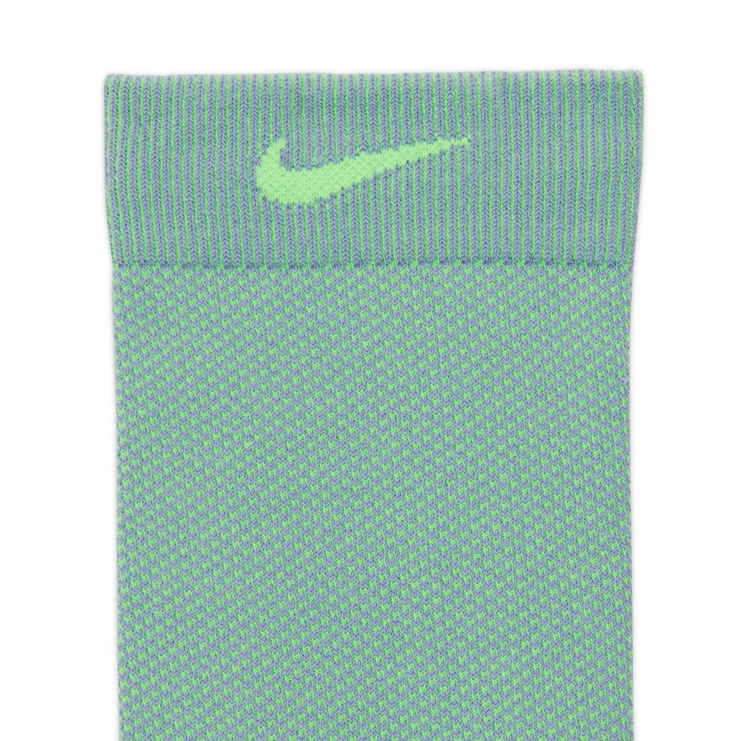 Nike Running Lightweight Crew Socks - Volt/Bright Cactus/Black/Bright Cactus