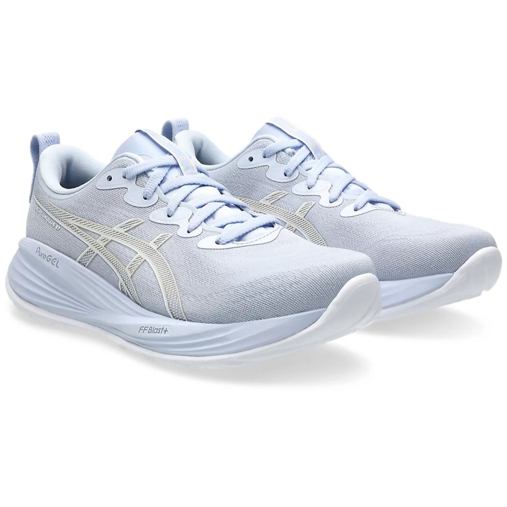 Asics Gel Cumulus 27 - Womens Running Shoes - Blue Fade/White