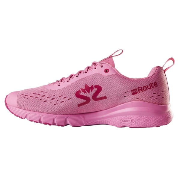 Salming EnRoute 3 - Womens Running Shoes - Pink/Very Berry