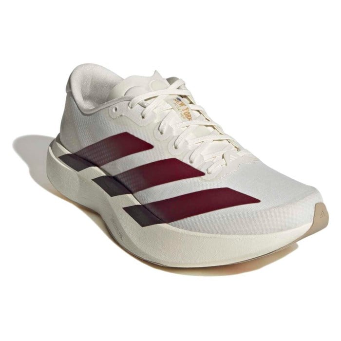 adidas Adizero Evo SL Woven - Womens Running Shoes - Off White/Shadow Red/Collegiate Green - image 6