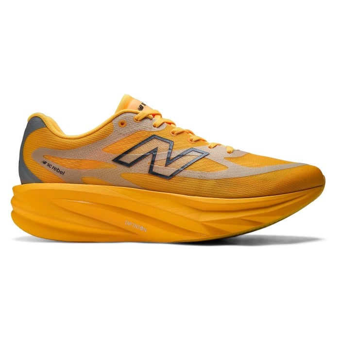 New Balance SuperComp Rebel - Mens Running Shoes - Satsuma Orange/Silver Metallic