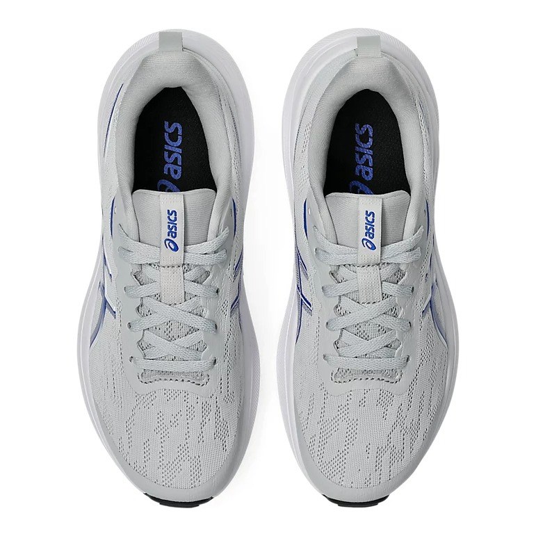 Asics GT-1000 14 GS - Kids Running Shoes - Concrete/Neon Blue - image 3