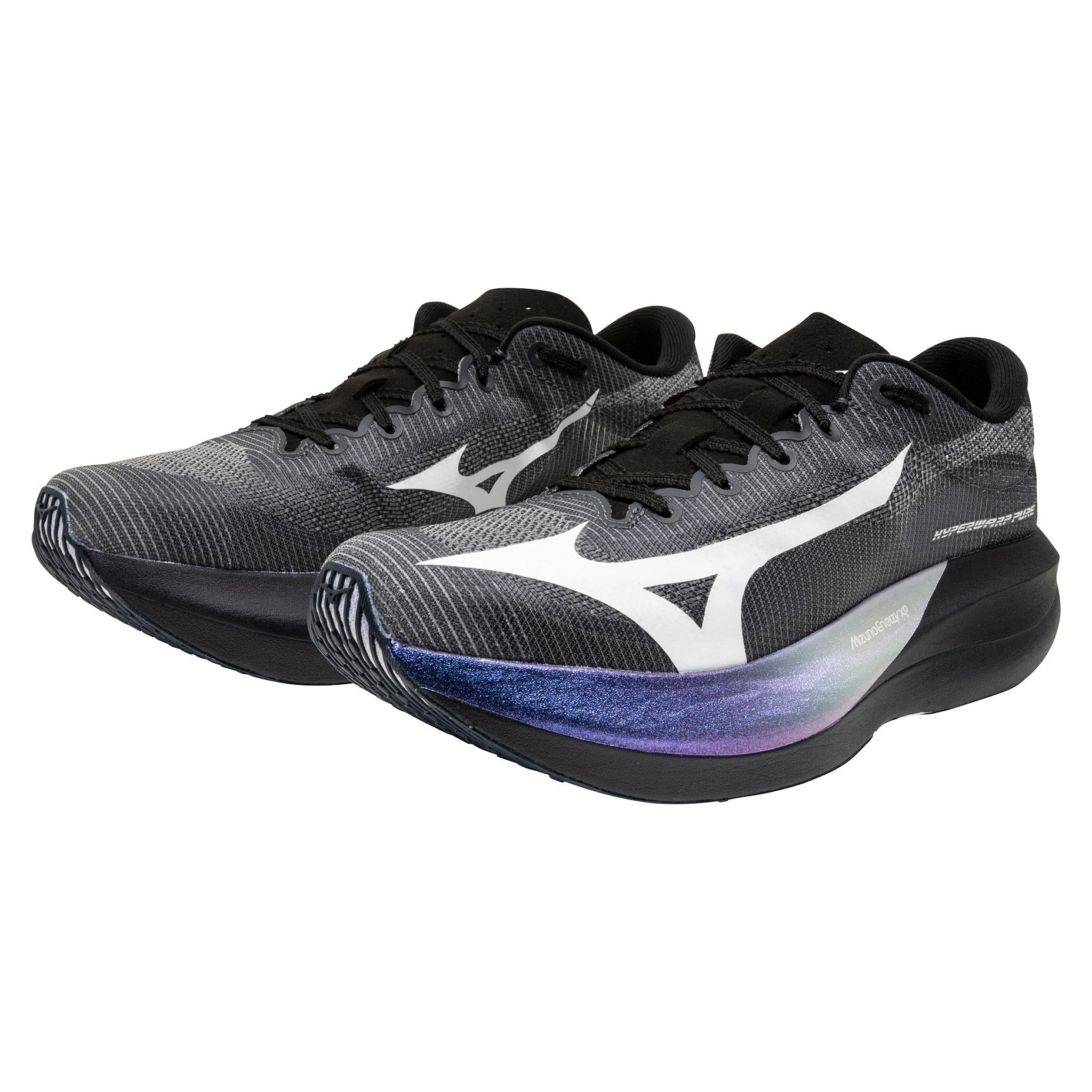 Mizuno Hyperwarp Pure Tsukiakari - Unisex Racing Shoes - Vulcan/White/Moonlit Ocean - image 3