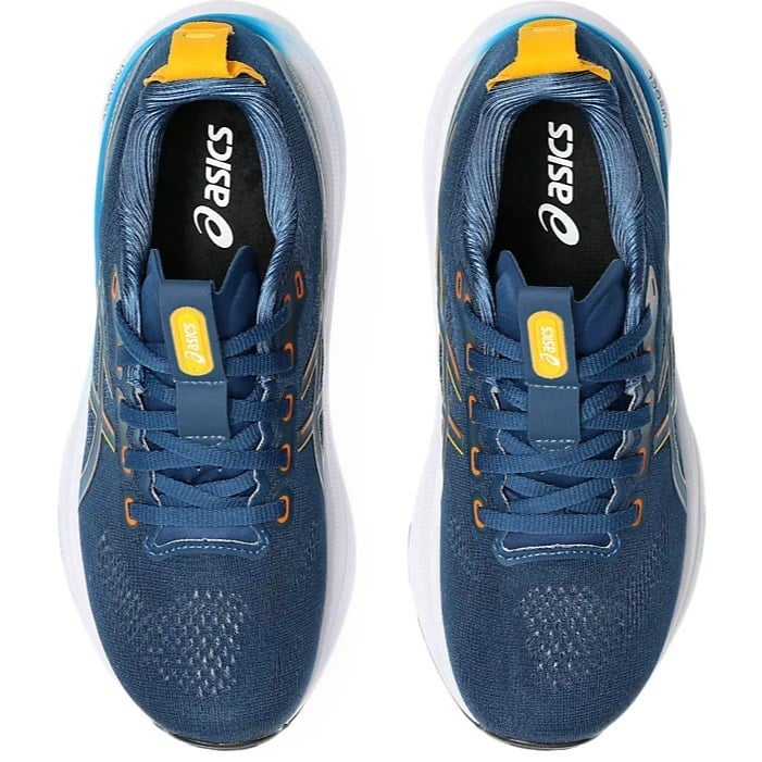 Asics Gel Kayano 32 GS - Kids Running Shoes - Twilight Blue/Yamabuki