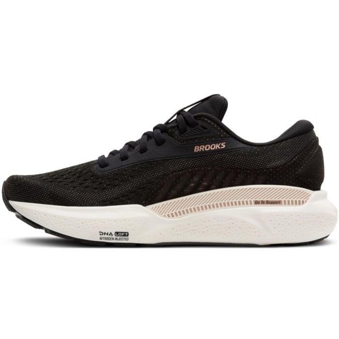 Brooks Adrenaline GTS 24 - Womens Running Shoes - Black/Excalibur/Rose