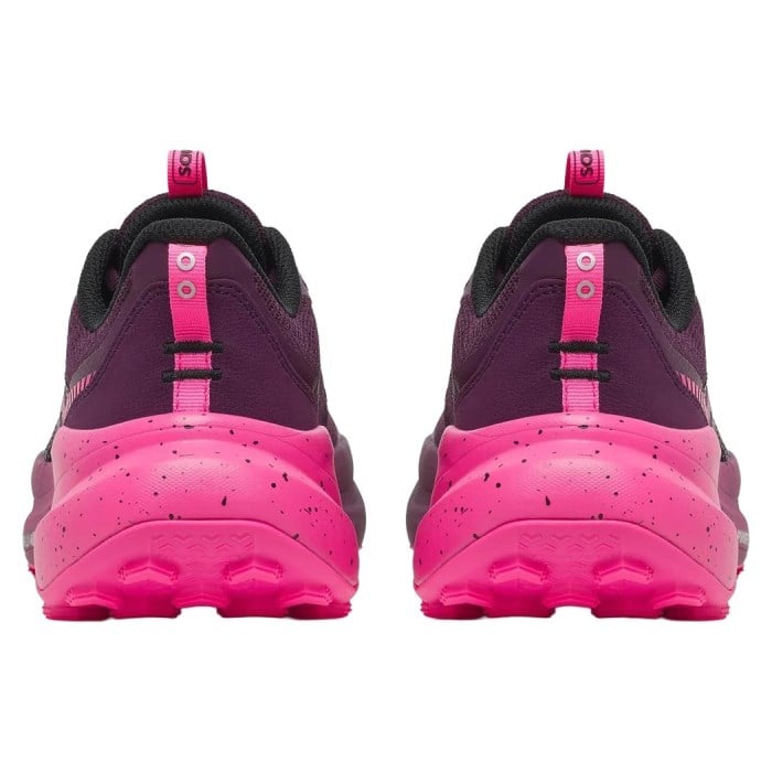 Saucony Xodus Ultra 4 -  Womens Trail Running Shoes - Eggplant/Shock - image 5