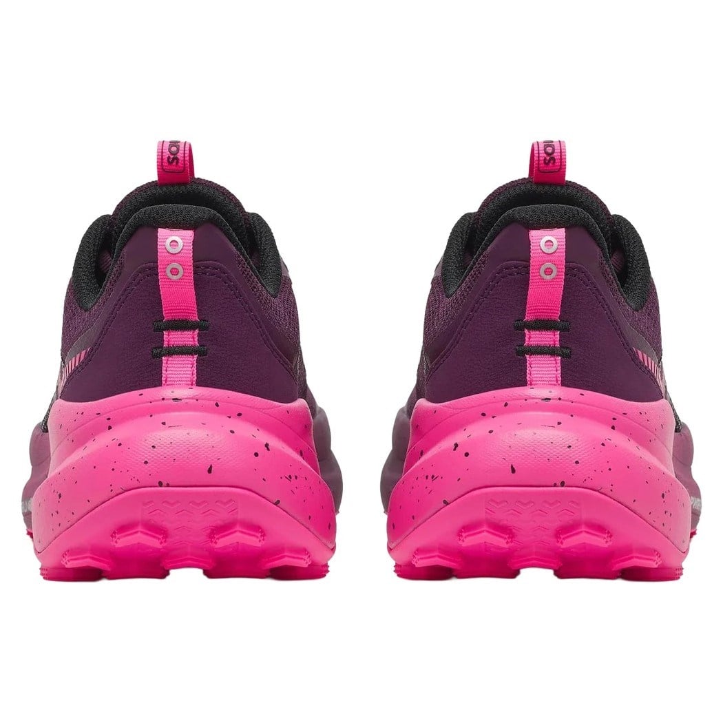 Saucony Xodus Ultra 4 -  Womens Trail Running Shoes - Eggplant/Shock - image 5