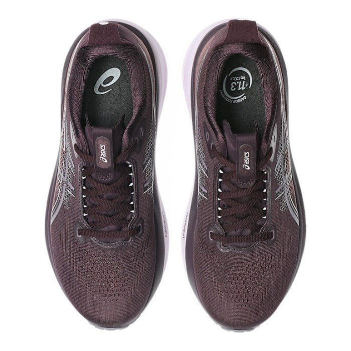 Asics Gel Kayano 33 - Womens Running Shoes - Dark Aubergine/Dahlia - image 4