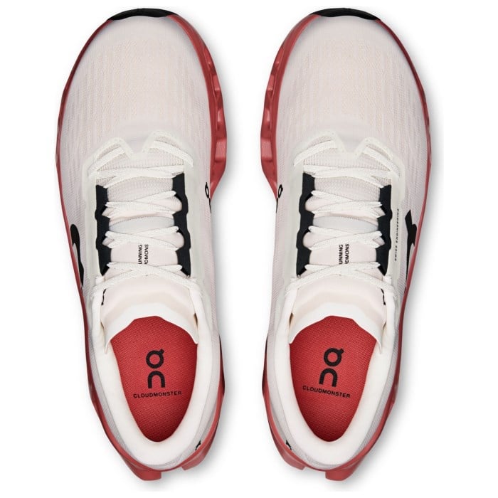 On Cloudmonster 3 - Mens Running Shoes - Ivory/Dustrose - image 3