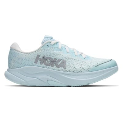Hoka Rincon 4 Lace - Kids Running Shoes - Glimmering Blue/Silver