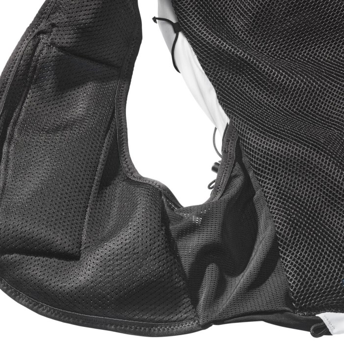 Salomon ADV Skin 12 Set Unisex Trail Running Vest With Flasks - Race Flag - White/Black