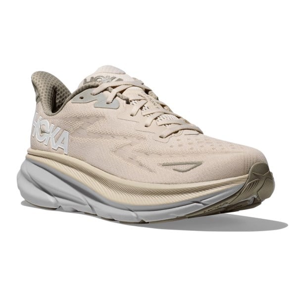 Hoka Clifton 9 - Mens Running Shoes - Oat Milk/Barley