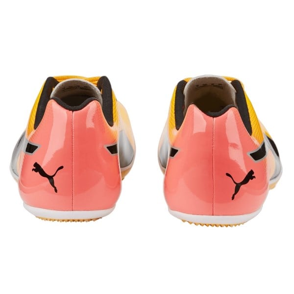 Puma evoSpeed Sprint 14 - Unisex Track and Field Shoes - Sun Stream/Sunset Glow/Puma Black