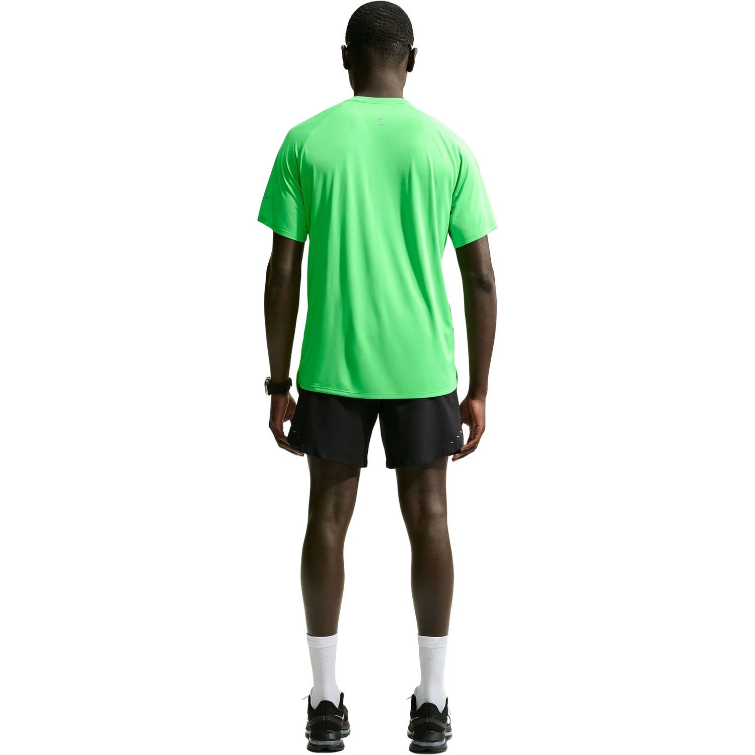 Nike Dri-FIT Stride ADV Running T-Shirt - Mens - Green Spark/Reflective Silver - image 2