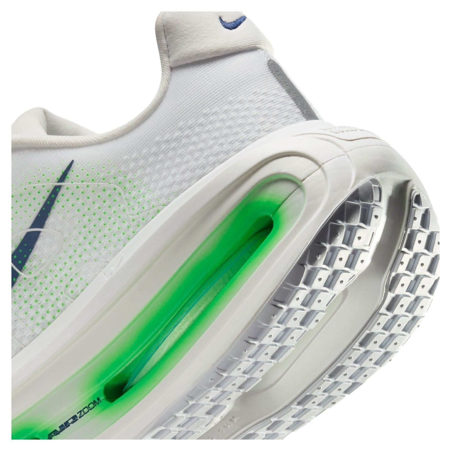 Nike Vomero Premium - Mens Running Shoes - White/Midnight Navy/Green Spark - image 8