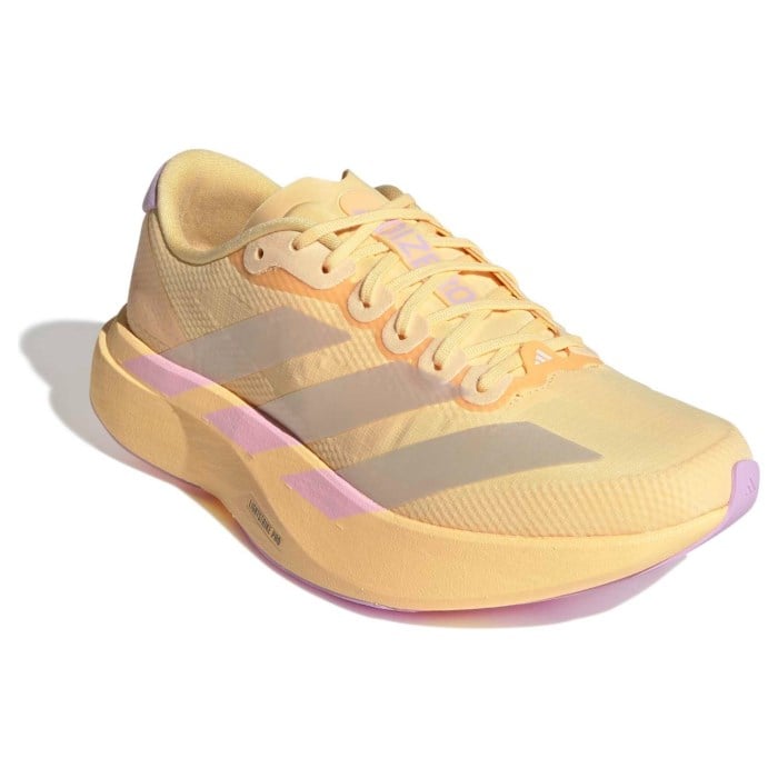 adidas Adizero Evo SL Woven - Womens Running Shoes - Ice Tangerine/Ice Gold Metallic/Bliss Lilac