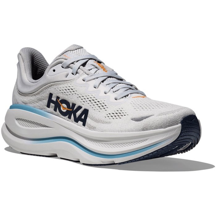 Hoka Bondi 9 - Mens Running Shoes - Stardust/Cosmic Grey