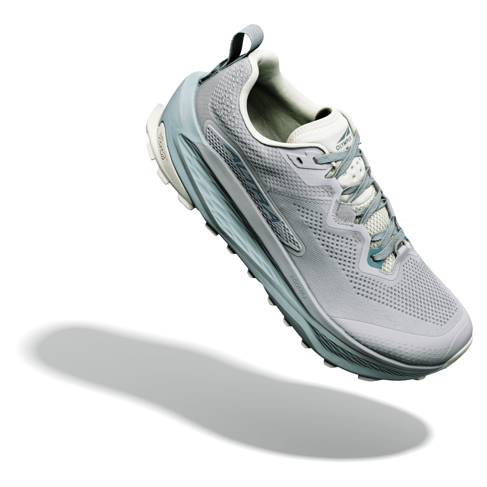Altra Olympus 7 - Mens Trail Running Shoes - Ultra Gray/Sea Pine/Green Milieu - image 6