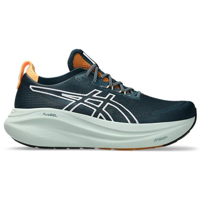 Asics Gel Nimbus 27 TR - Mens Trail Running Shoes - Nature Bathing/Tranquil Teal