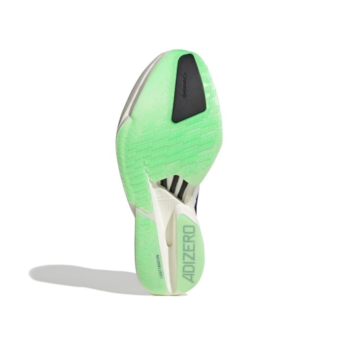 adidas Adizero Adios Pro 4 - Mens Racing Shoes - Cloud White/Collegiate Purple/Lime Burst