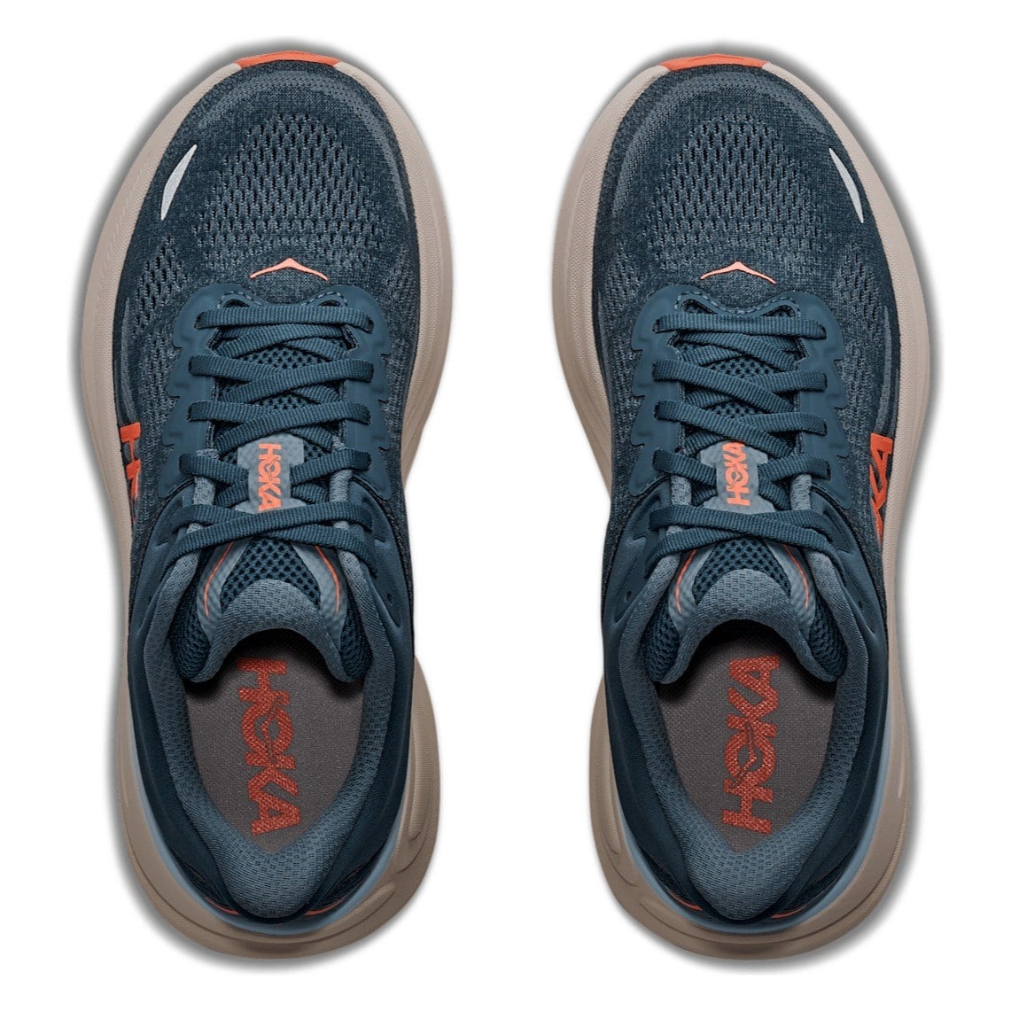 Hoka Bondi 9 - Womens Running Shoes - Faded Navy/Slate Blue - image 3