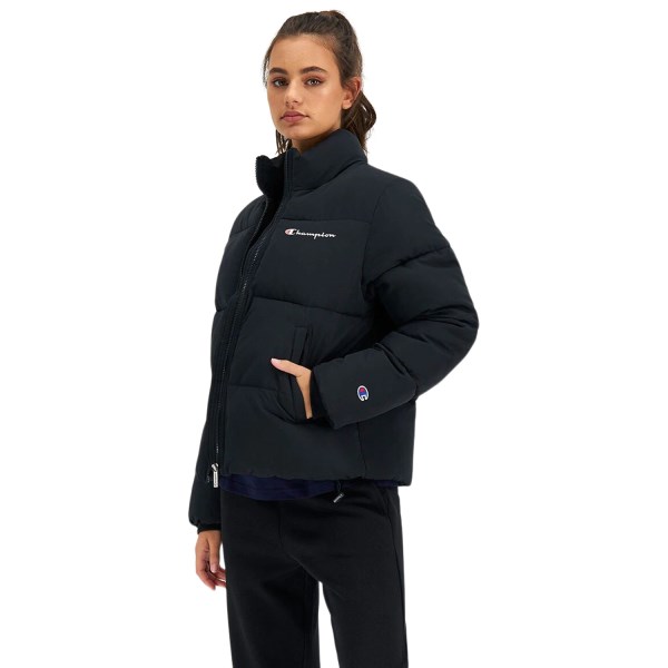 Champion Rochester Athletic Womens Puffer Jacket - Black