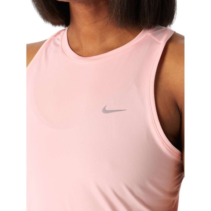 Nike Swift Dri-Fit Running Tank - Womens - Atmosphere/Reflective Silver