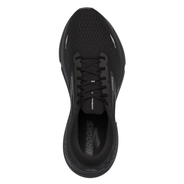 Brooks Adrenaline GTS 23 - Womens Running Shoes - Black/Black/Ebony