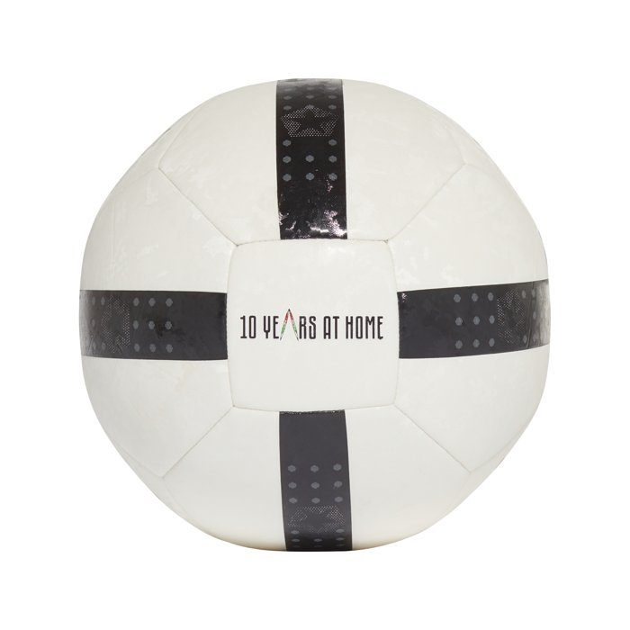 Adidas Juventus Turin Club Home Soccer Ball - Size 5 - White/Black/Matte Gold/Grey Five