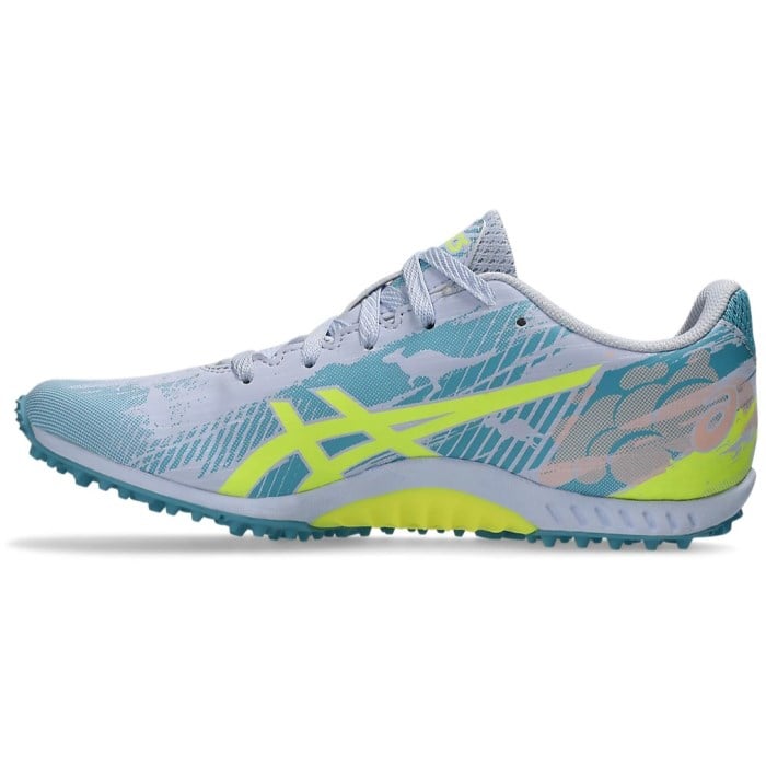 Asics Gel Firestorm 5 - Kids Racing Waffles - Blue Fade/Citron