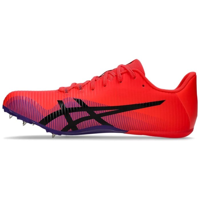 Asics Hyper Sprint 8 - Unisex Sprint Track Spikes - Flash Red/Black