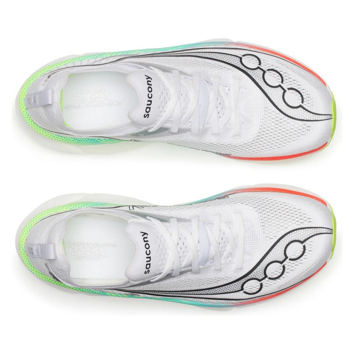 Saucony Endorphin Elite 3 - Unisex Racing Shoes - White/Multi - image 3