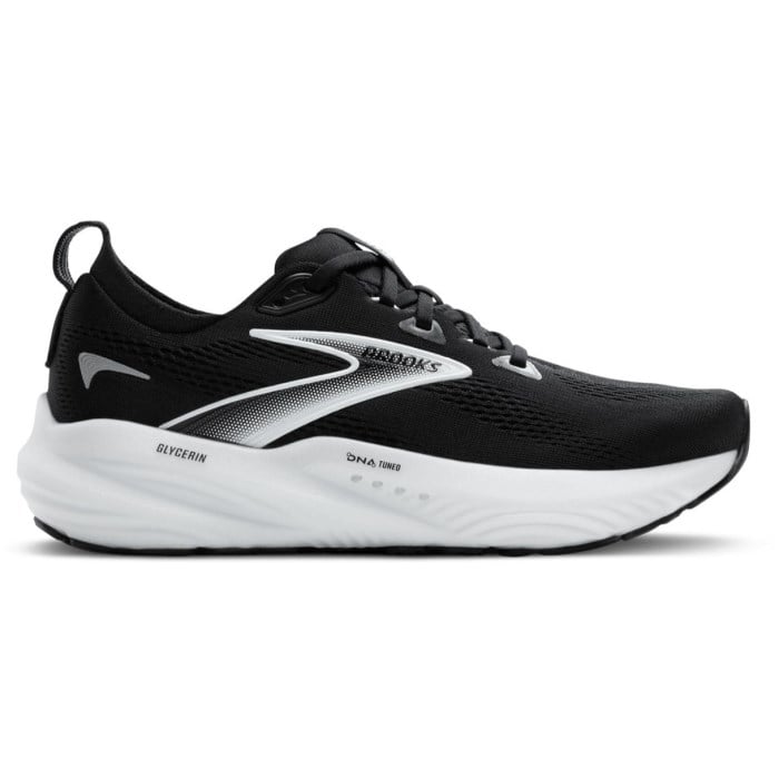Brooks Glycerin 22 - Mens Running Shoes - Black/White