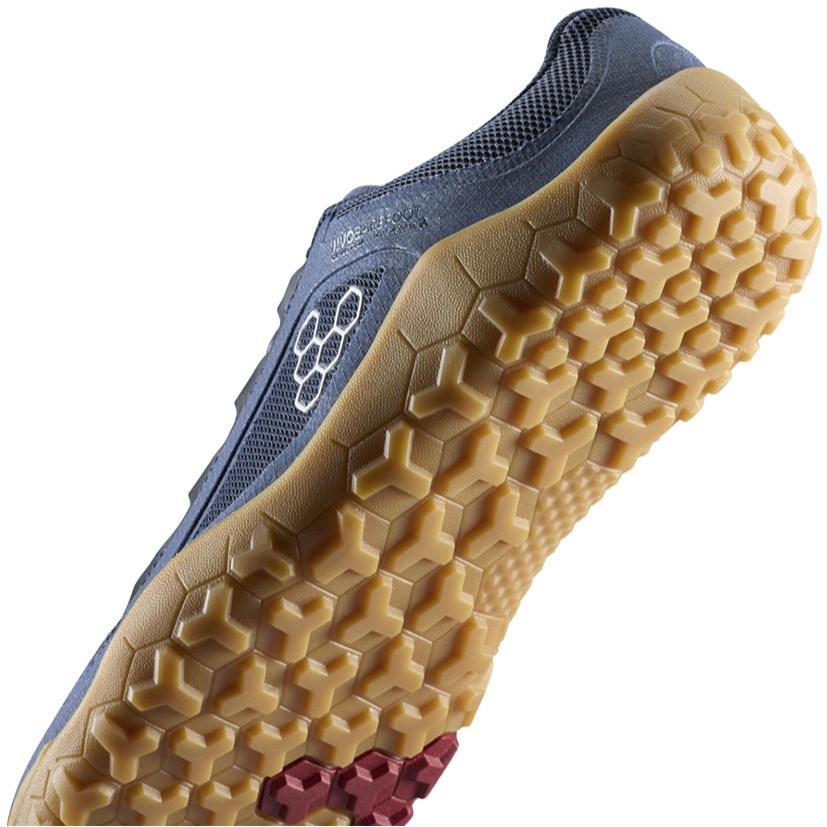Vivobarefoot Primus Trail 3.5 FG - Womens Trail Running Shoes - Insignia Blue/Gum