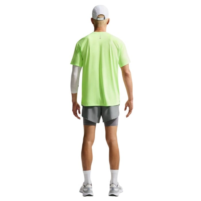 Nike Dri-FIT Stride ADV Running T-Shirt - Mens - Lime Blast/Reflective Silver