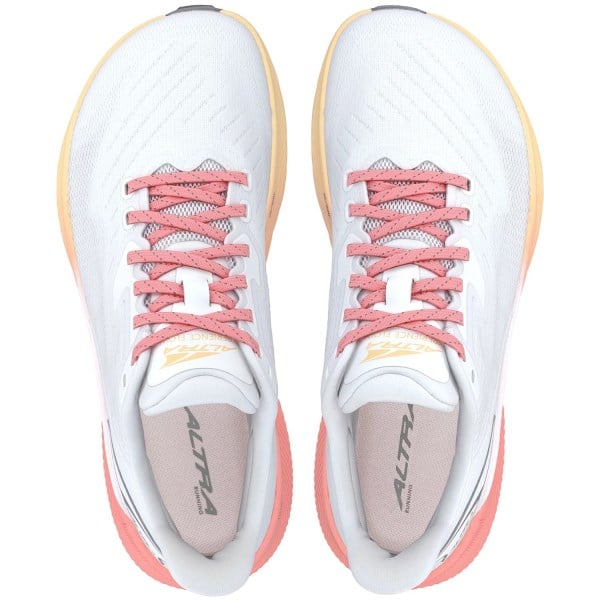 Altra Experience Flow - Womens Running Shoes - White/Coral
