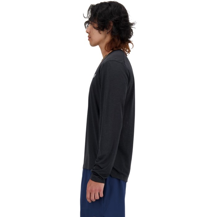 New Balance Athletics Mens Long Sleeve T-Shirt - Black