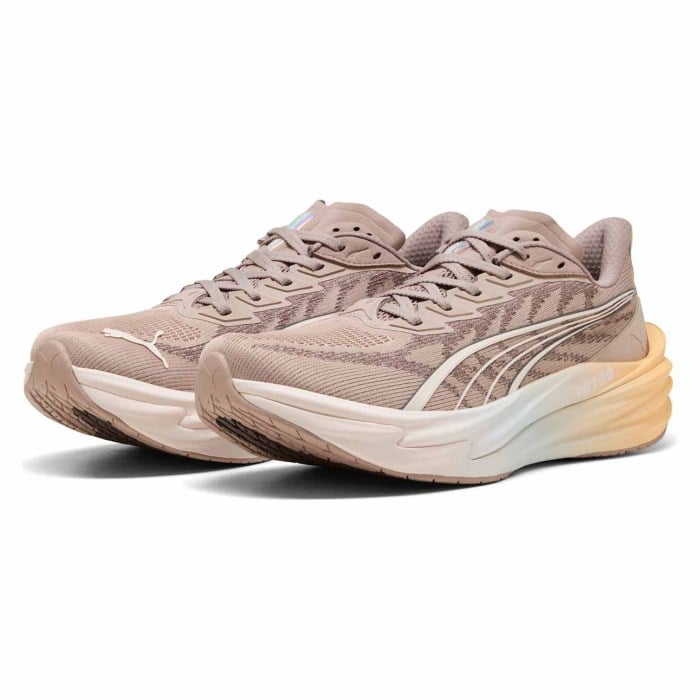 Puma Deviate Nitro 4 Run Club - Mens Running Shoes - Sandstone/Lucite
