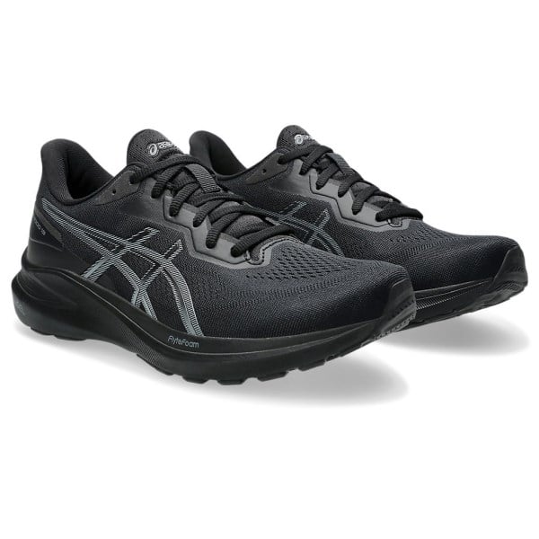 Asics GT-1000 13 - Mens Running Shoes - Black/Steel Grey