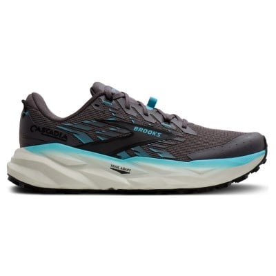 Brooks Cascadia 19 - Womens Trail Running Shoes - Rabbit/Black/Bluefish