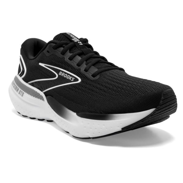 Brooks Glycerin GTS 21 - Mens Running Shoes - Black/Grey/White