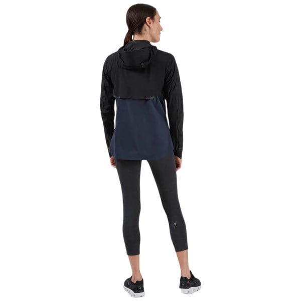 On Running Womens Weather Jacket - Black/Navy