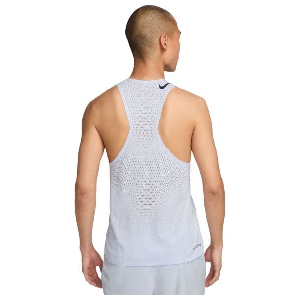 Nike Aeroswift Dri-Fit ADV Mens Running Singlet - Football Grey/Dark Obsidian